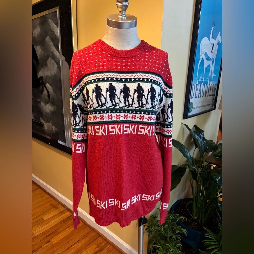 american eagle ski sweater